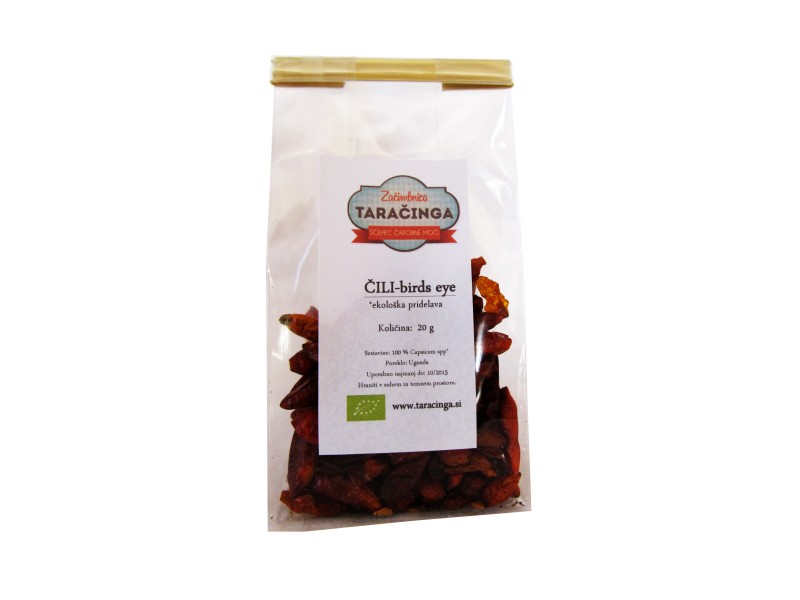 Čili birds eye EKO* 20 g